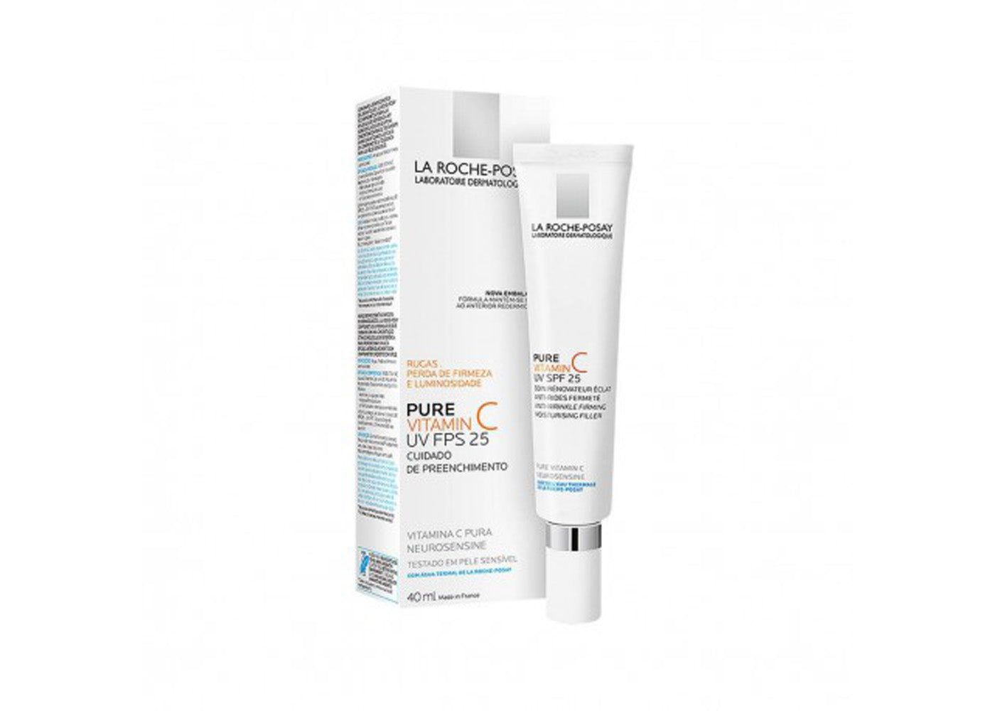 Crema Facial Anti Oxidante La Roche Posay Pure Vitamin C UV con FPS25 40ml
